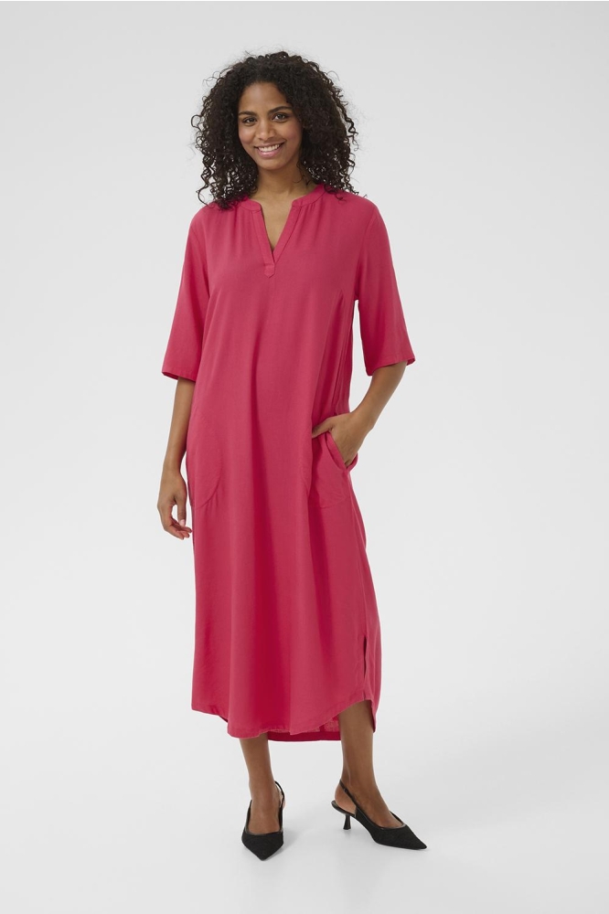 KAMILIA KAFTAN DRESS 10508312 181754 RASPBERRY
